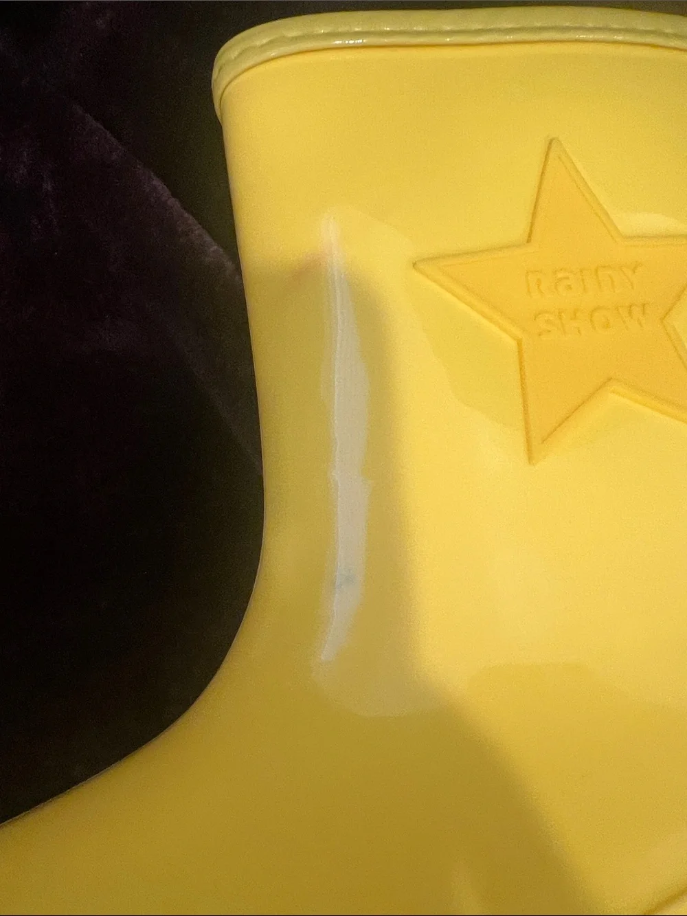 Kids Yellow Waterproof Rain Boots